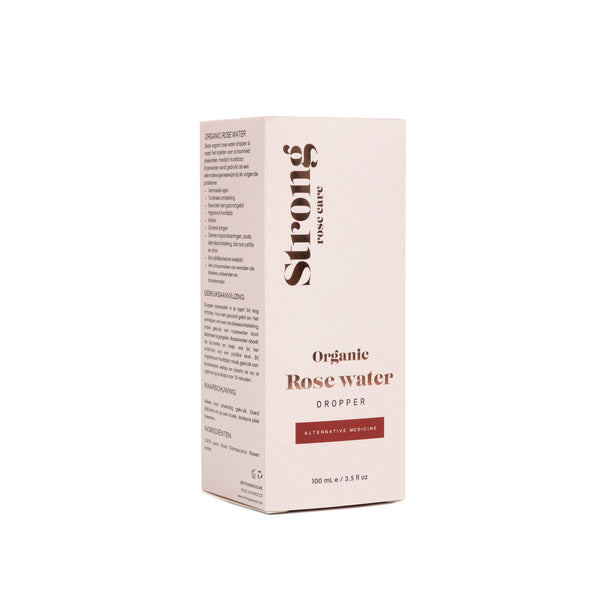 Organic rose water ''Dropper'' 100 mL